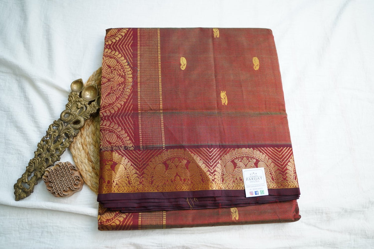 Kanchi Handloom Silk Cotton Saree PC18501