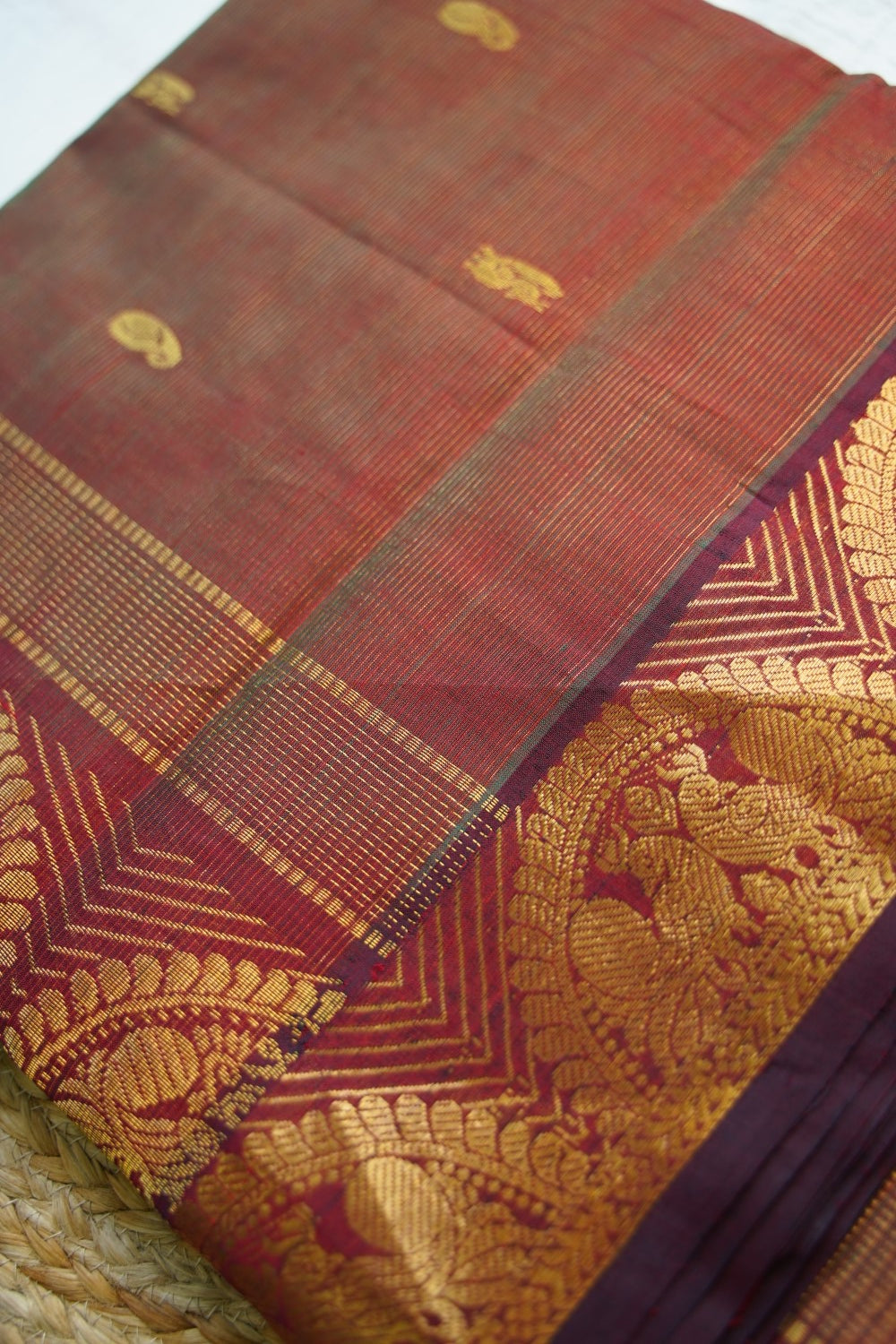Kanchi Handloom Silk Cotton Saree PC18501