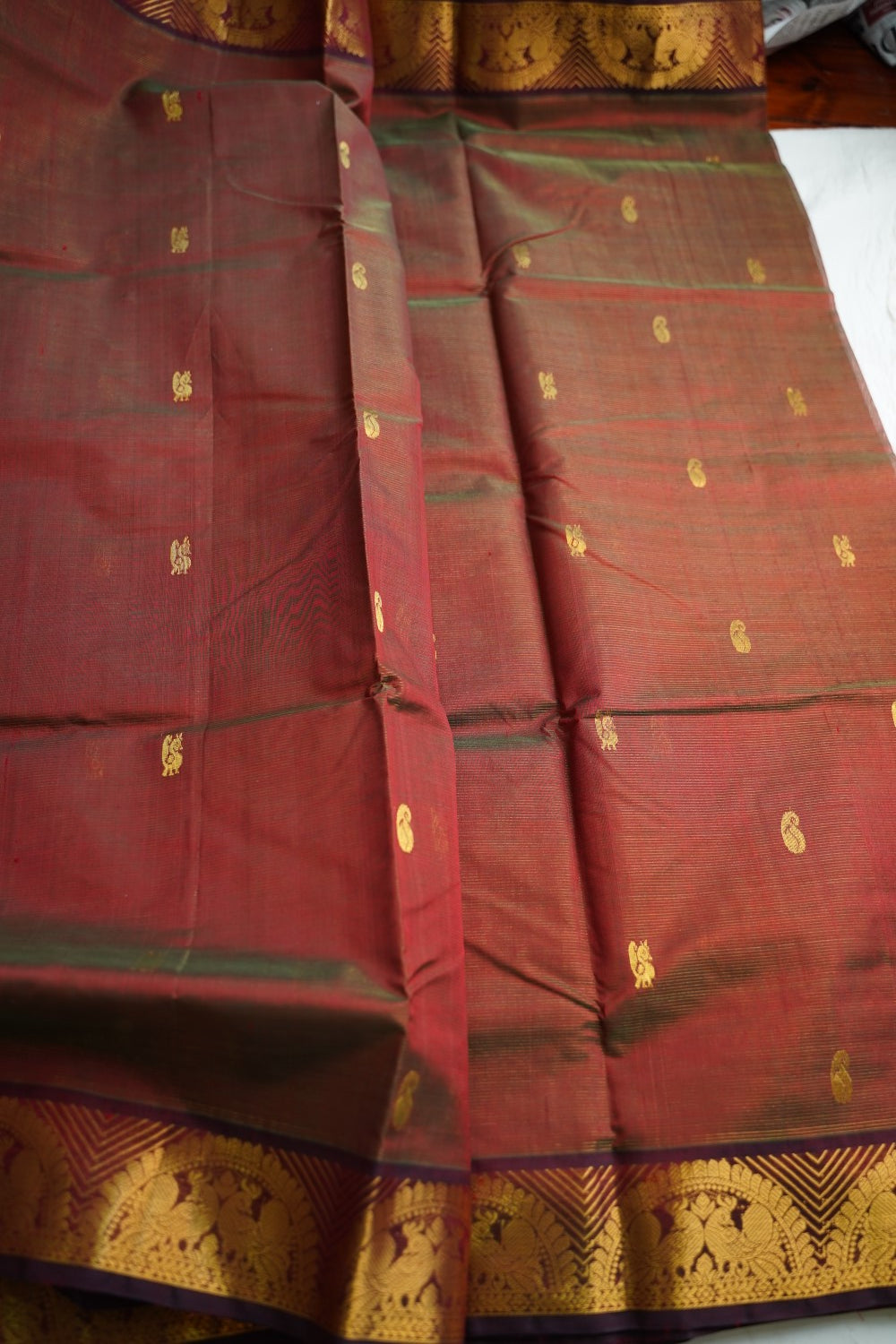 Kanchi Handloom Silk Cotton Saree PC18501
