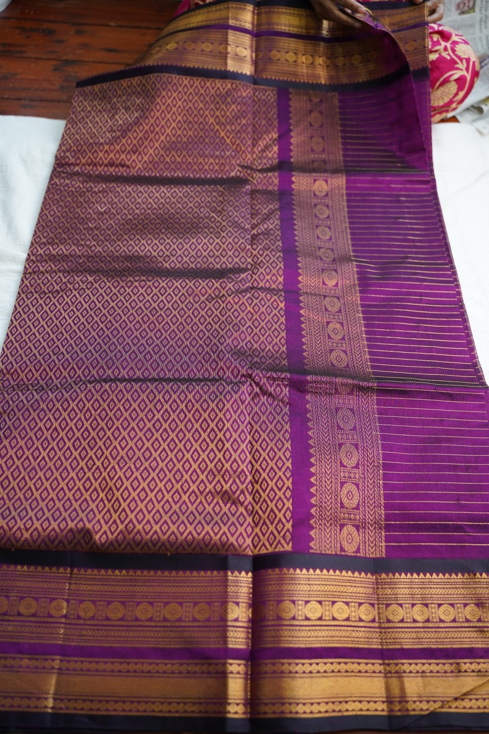 Kanchi Silk Cotton Saree PC18489