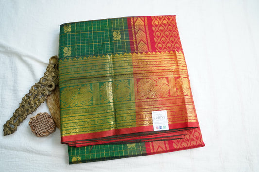 Kanchi Silk Cotton Saree PC18492