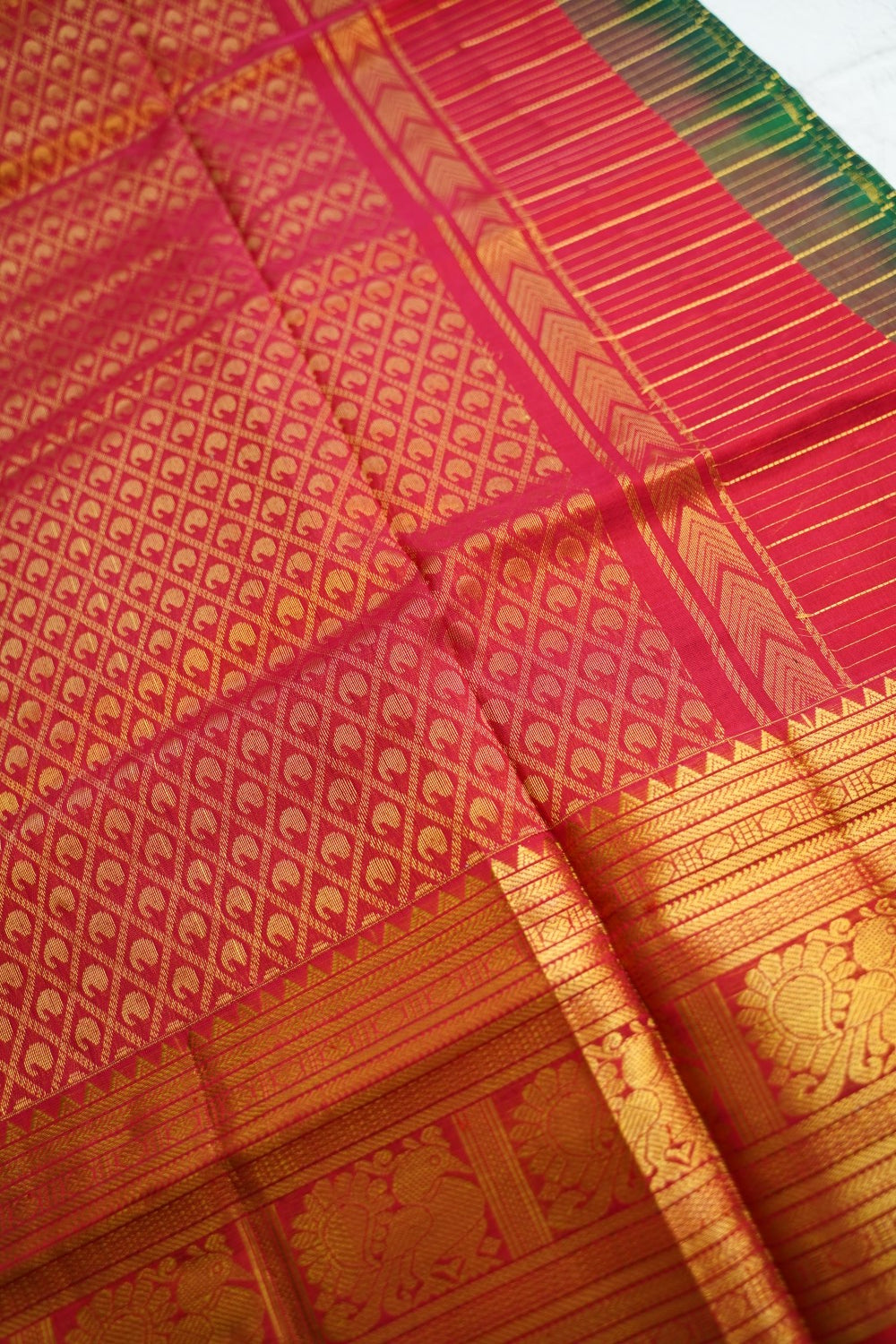 Kanchi Silk Cotton Saree PC18492