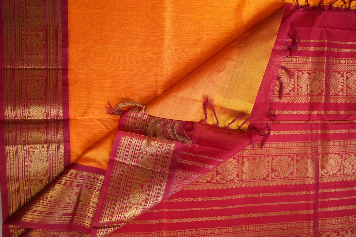 Kanchi Handloom Silk Cotton Saree pc16307
