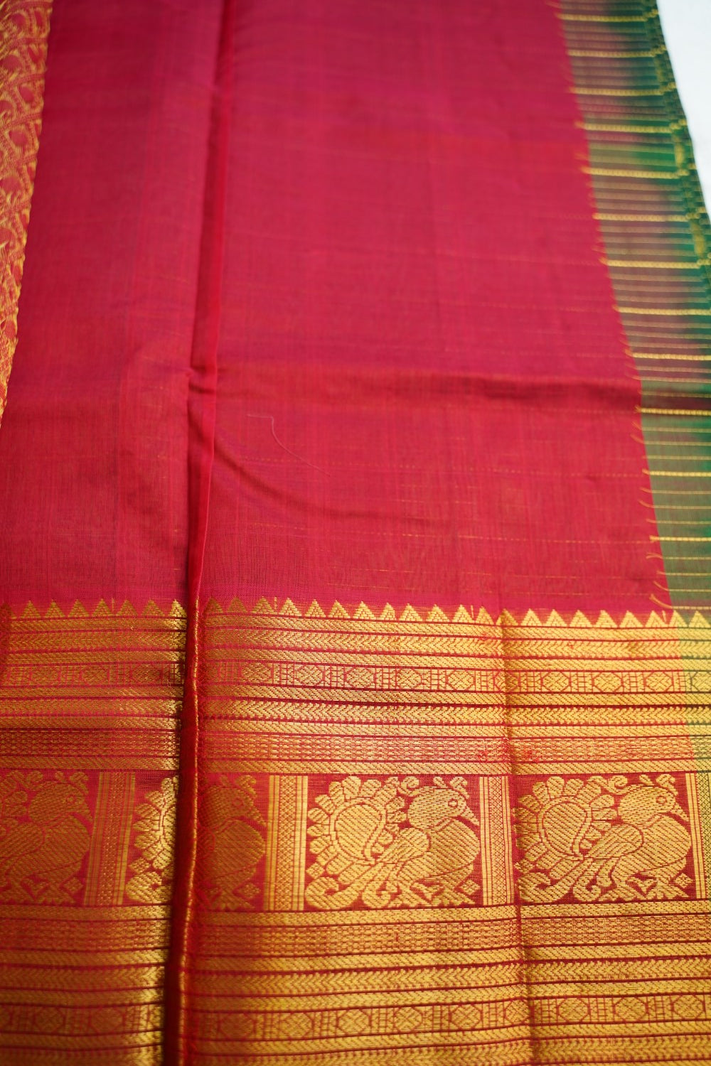 Kanchi Silk Cotton Saree PC18492