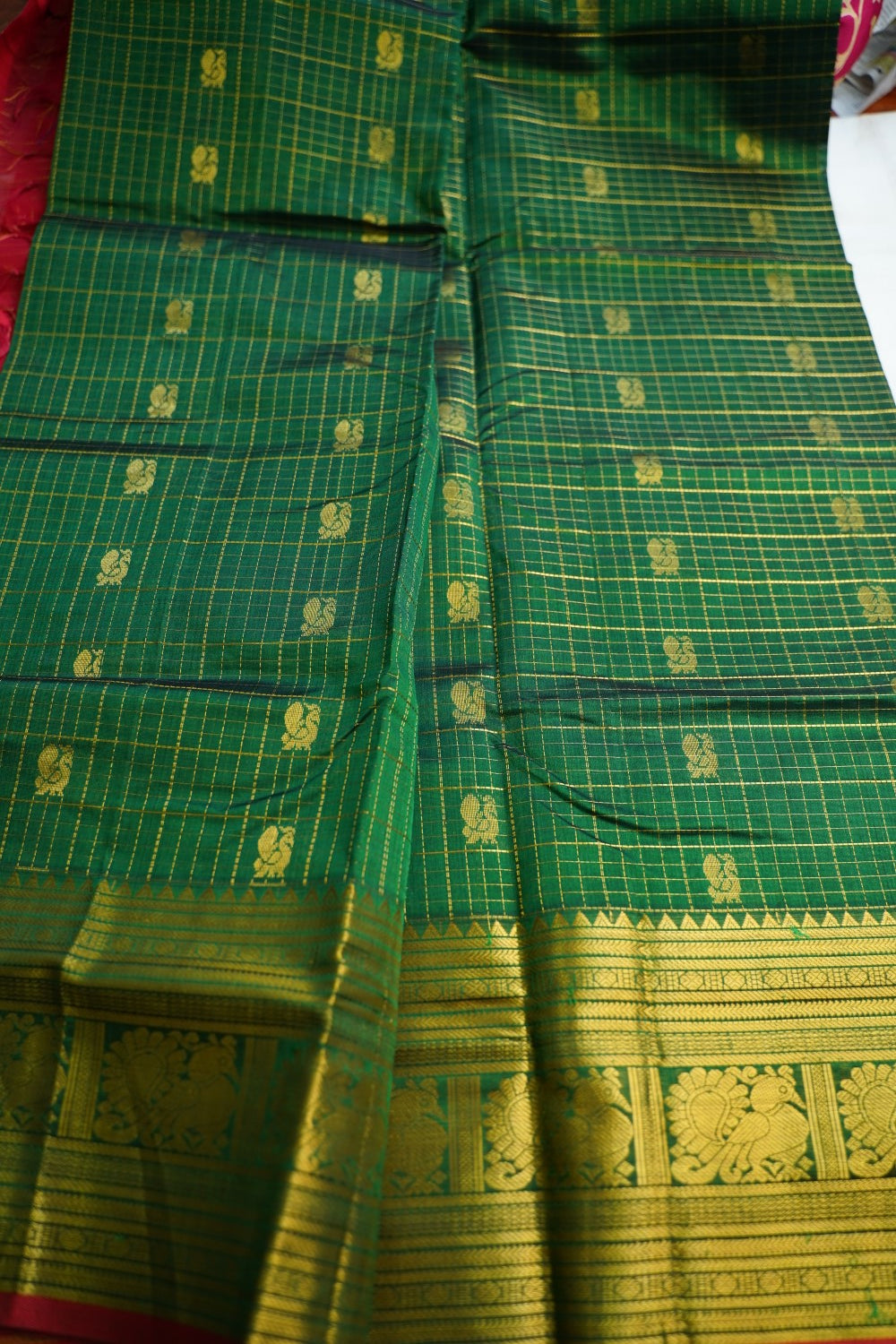 Kanchi Silk Cotton Saree PC18492