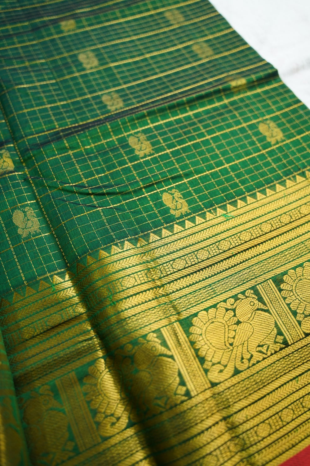 Kanchi Silk Cotton Saree PC18492
