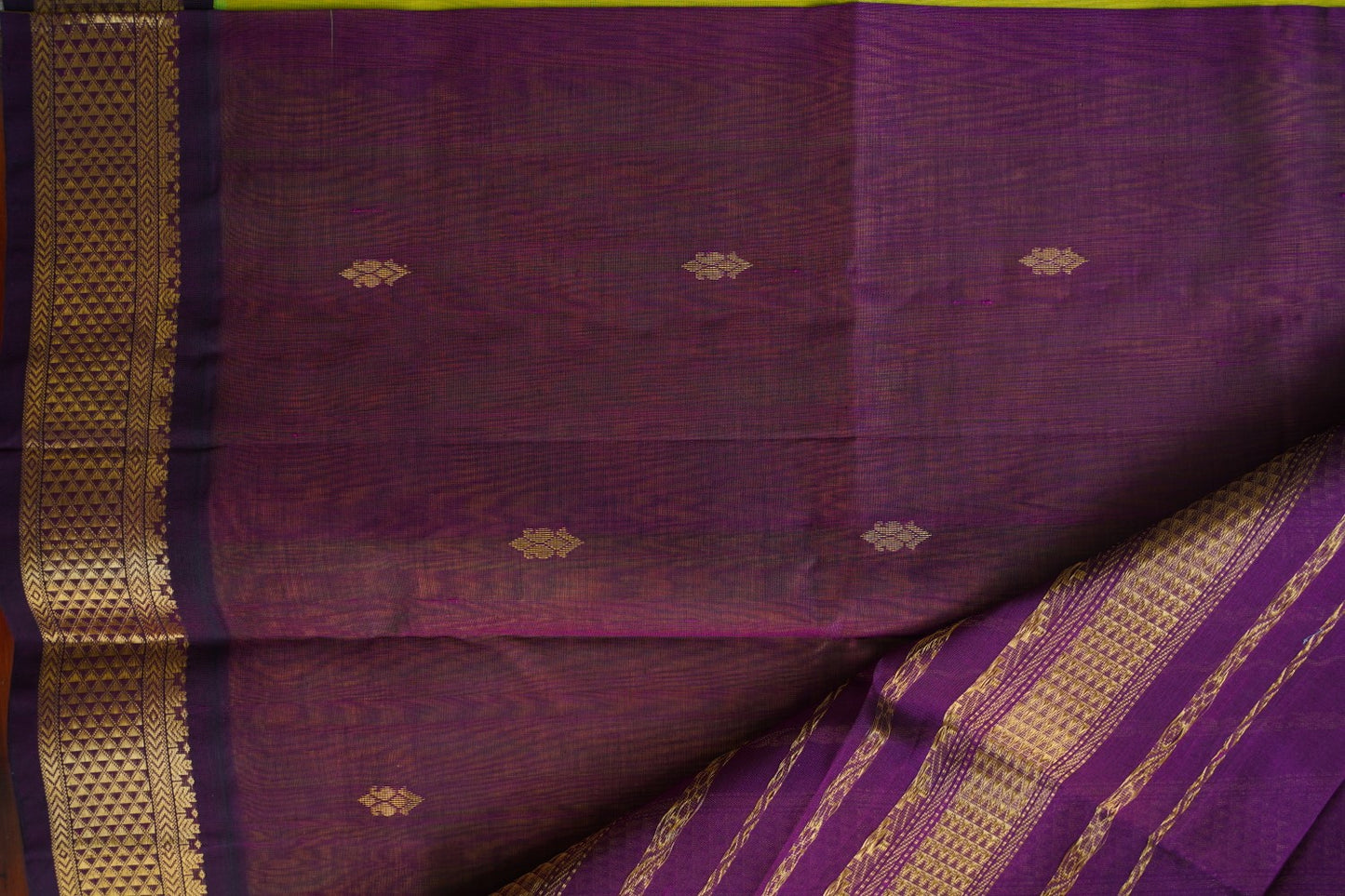 Kanchi Handloom Silk Cotton Saree pc16308