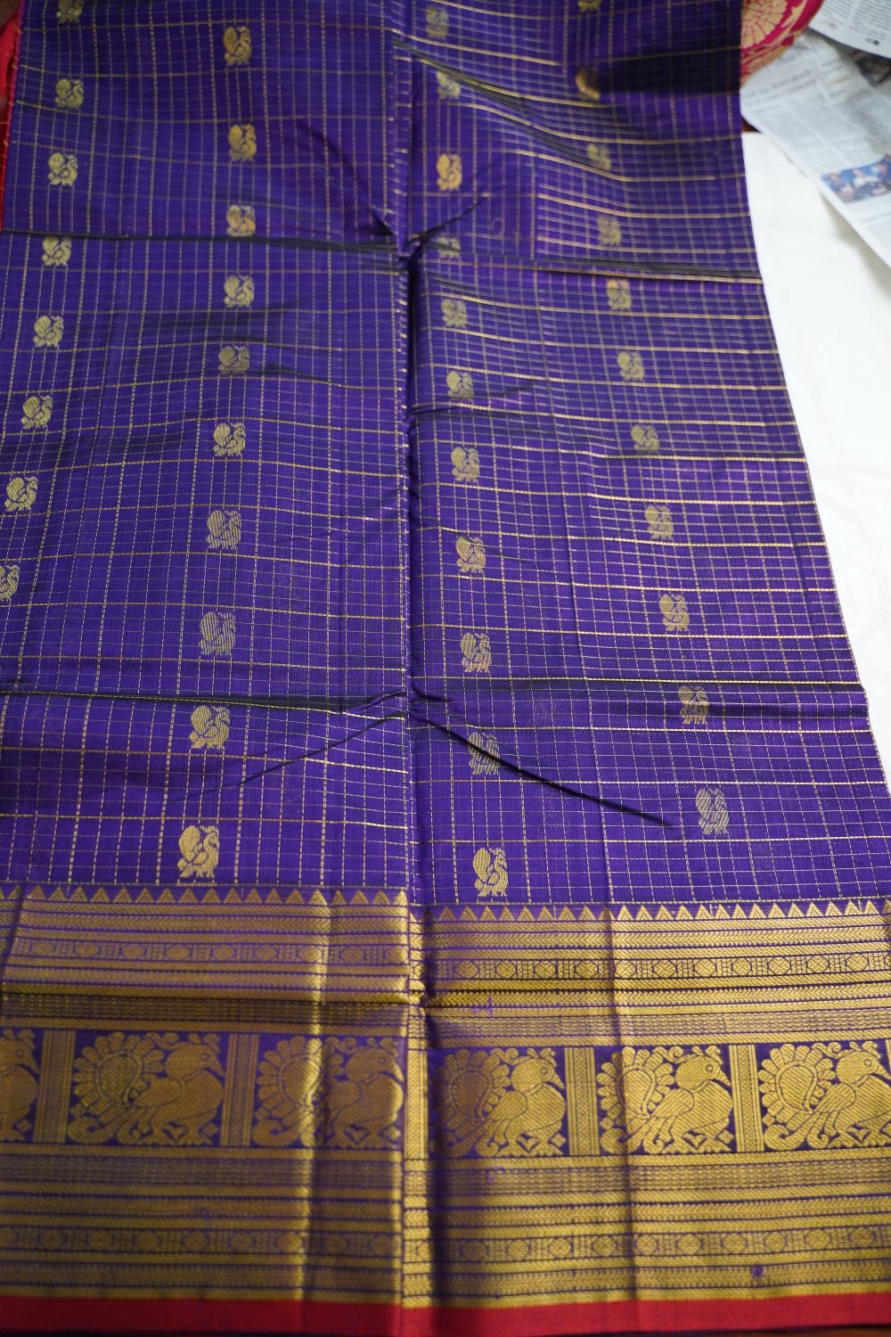 Kanchi Silk Cotton Saree PC18491