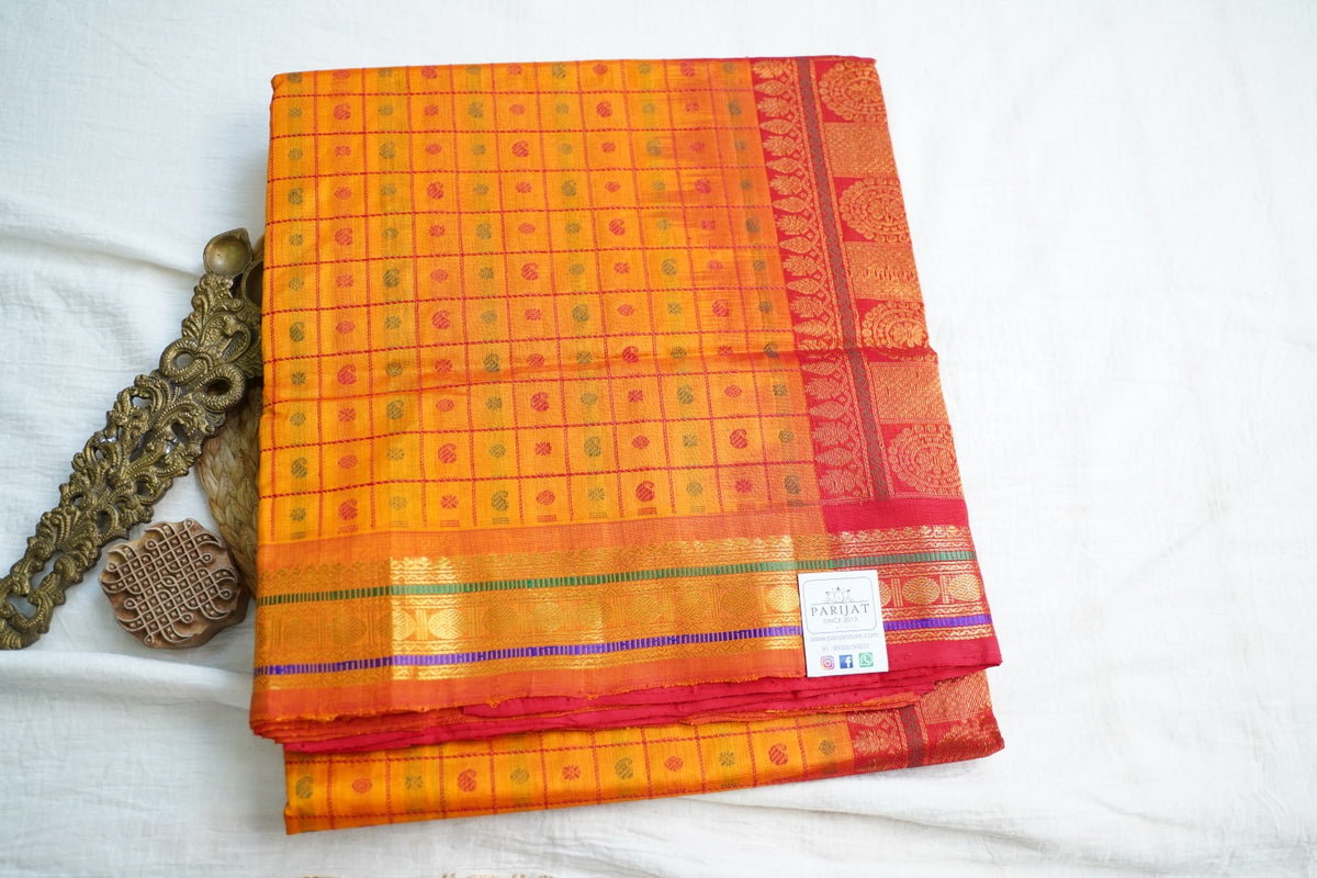 Kanchi Silk Cotton Saree PC18490
