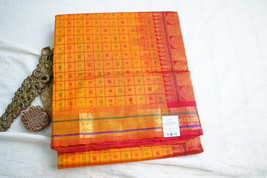 Kanchi Silk Cotton Saree PC18490