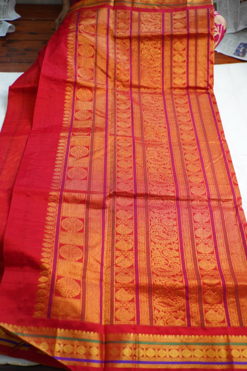 Kanchi Silk Cotton Saree PC18490