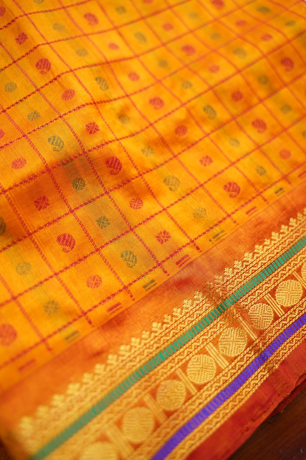 Kanchi Silk Cotton Saree PC18490