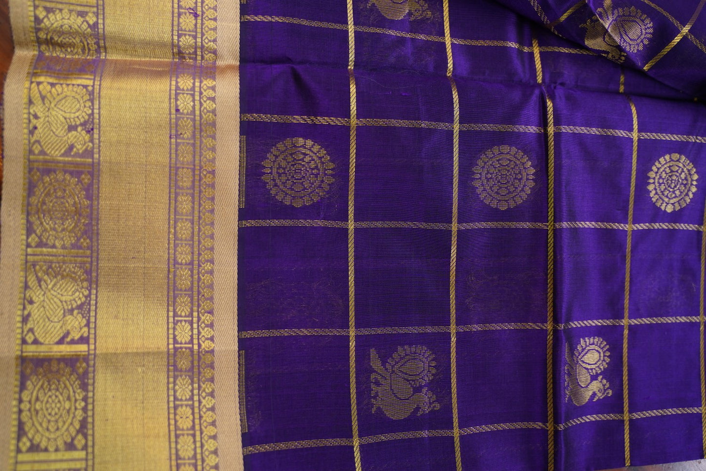 Kanchi Handloom Silk Cotton Saree PC17430