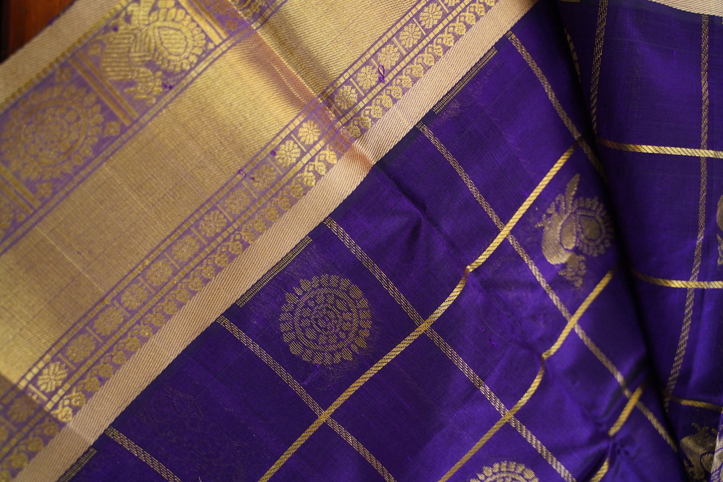 Kanchi Handloom Silk Cotton Saree PC17430
