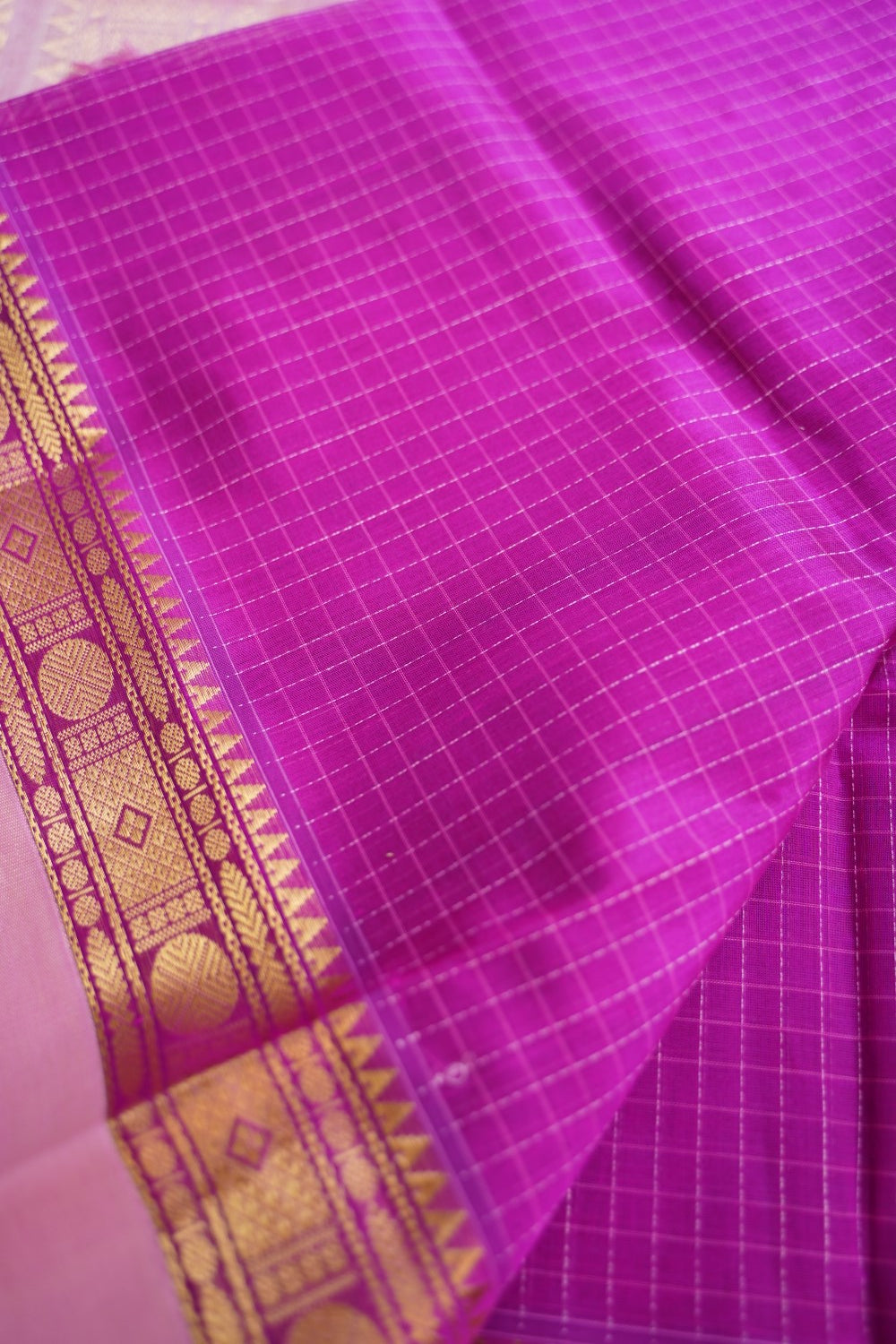 Kanchi Handloom Silk Cotton Saree-PC16329