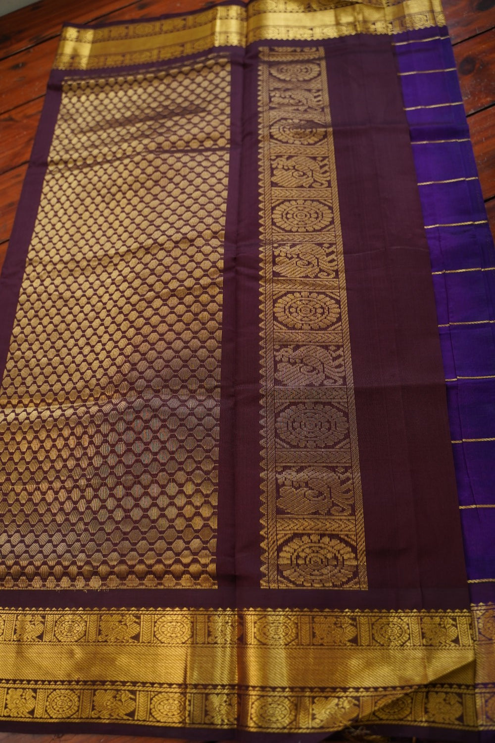 Kanchi Handloom Silk Cotton Saree PC17429