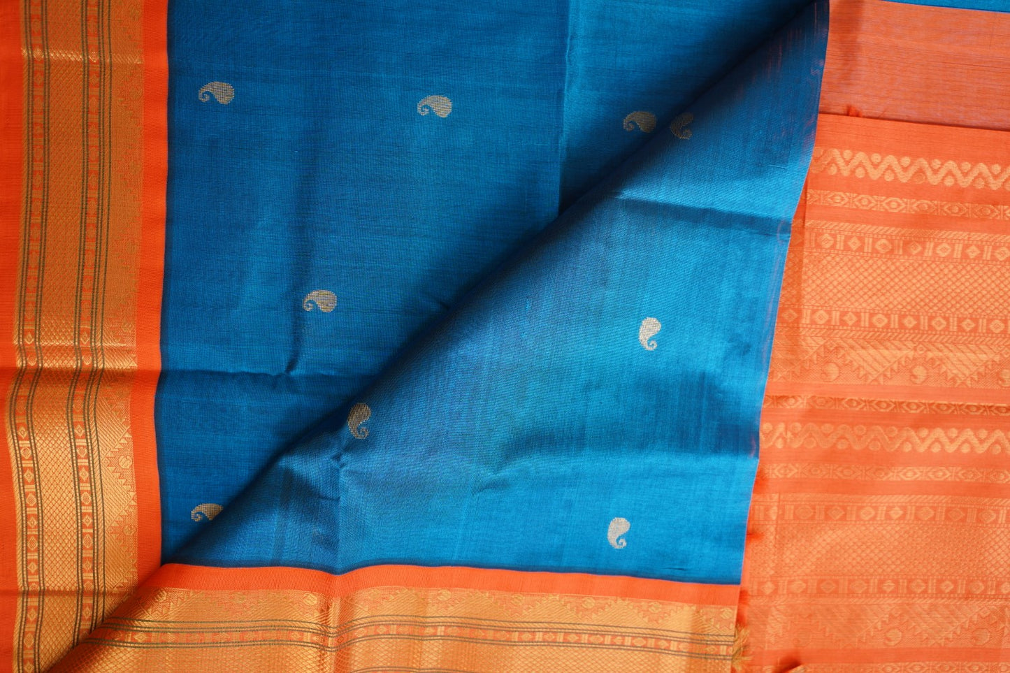 Kanchi Handloom Silk Cotton Saree pc16311