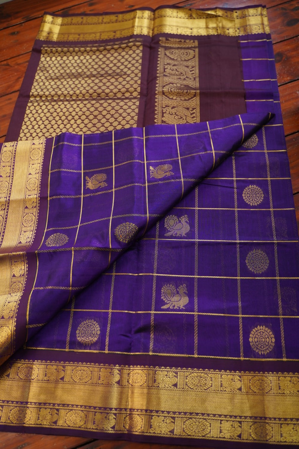 Kanchi Handloom Silk Cotton Saree PC17429