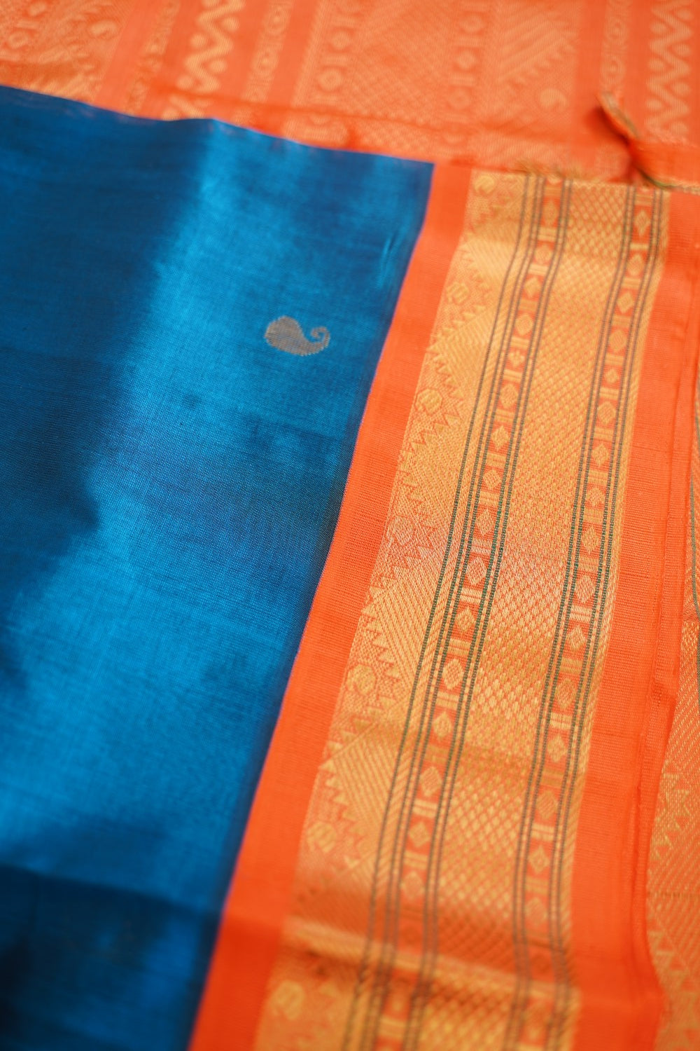 Kanchi Handloom Silk Cotton Saree pc16311