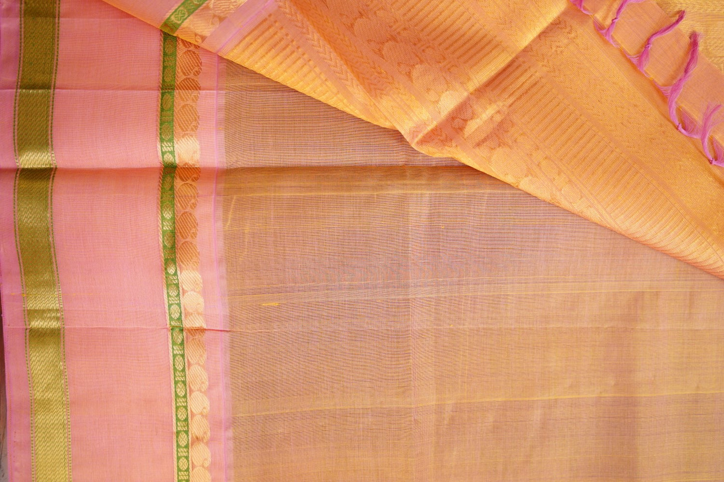 Kanchi Handloom Silk Cotton Saree pc16313