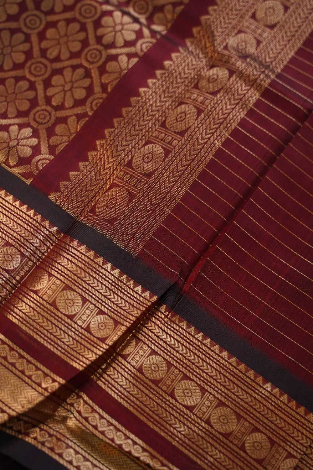 Kanchi Handloom Silk Cotton Saree PC17421