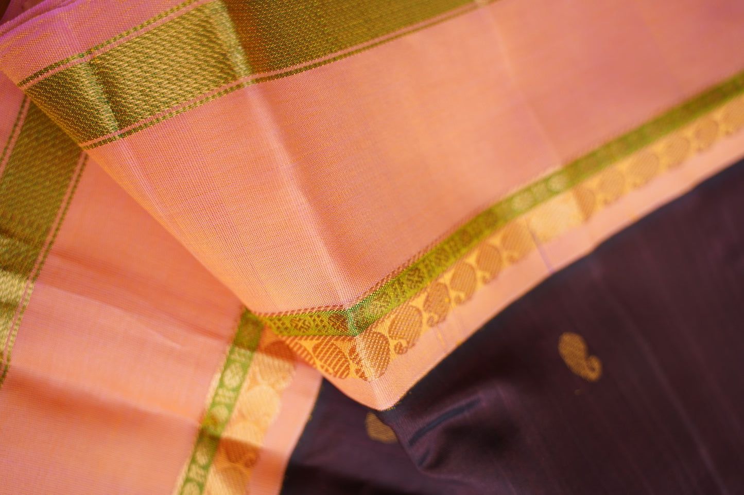 Kanchi Handloom Silk Cotton Saree pc16313