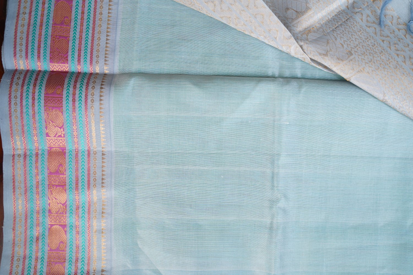 Kanchi Handloom Silk Cotton Saree pc16320