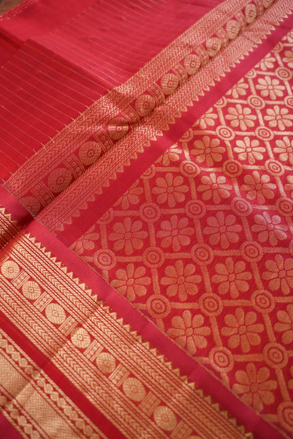 Kanchi Handloom Silk Cotton Saree PC17422