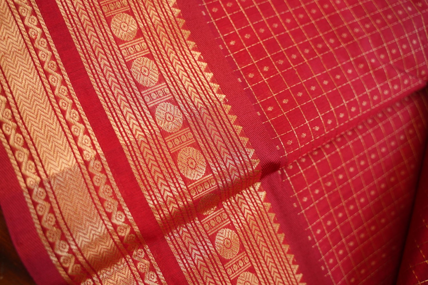 Kanchi Handloom Silk Cotton Saree PC17422