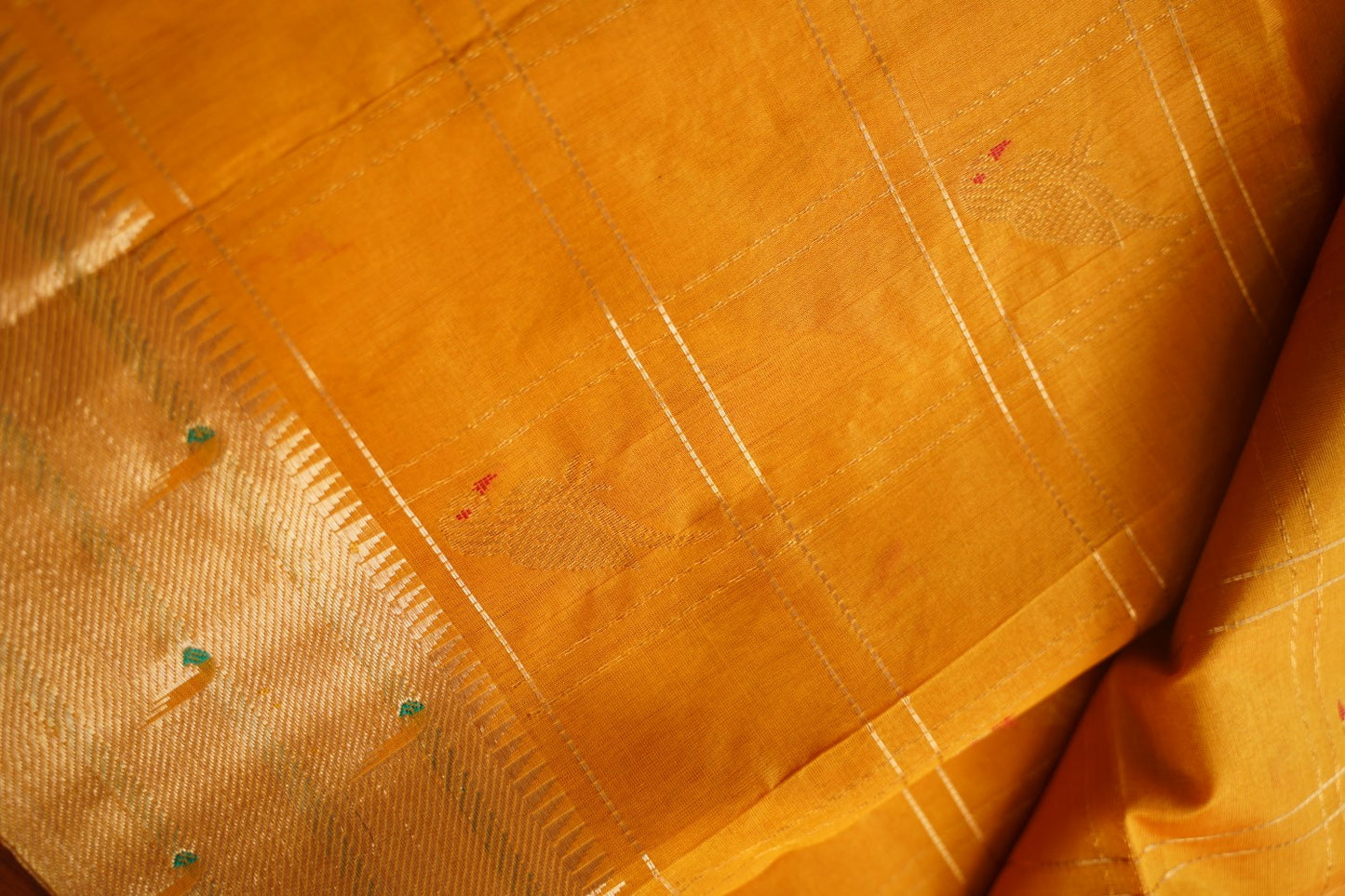 Kanchi Handloom Silk Cotton Saree pc16317