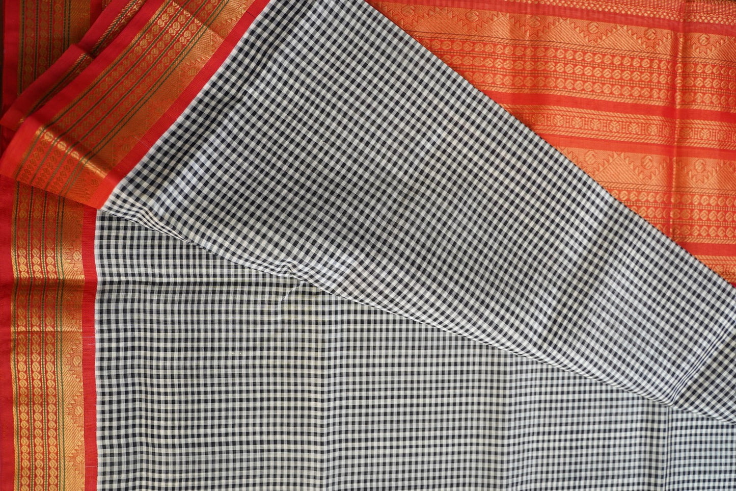 Kanchi Handloom Silk Cotton Saree pc16309