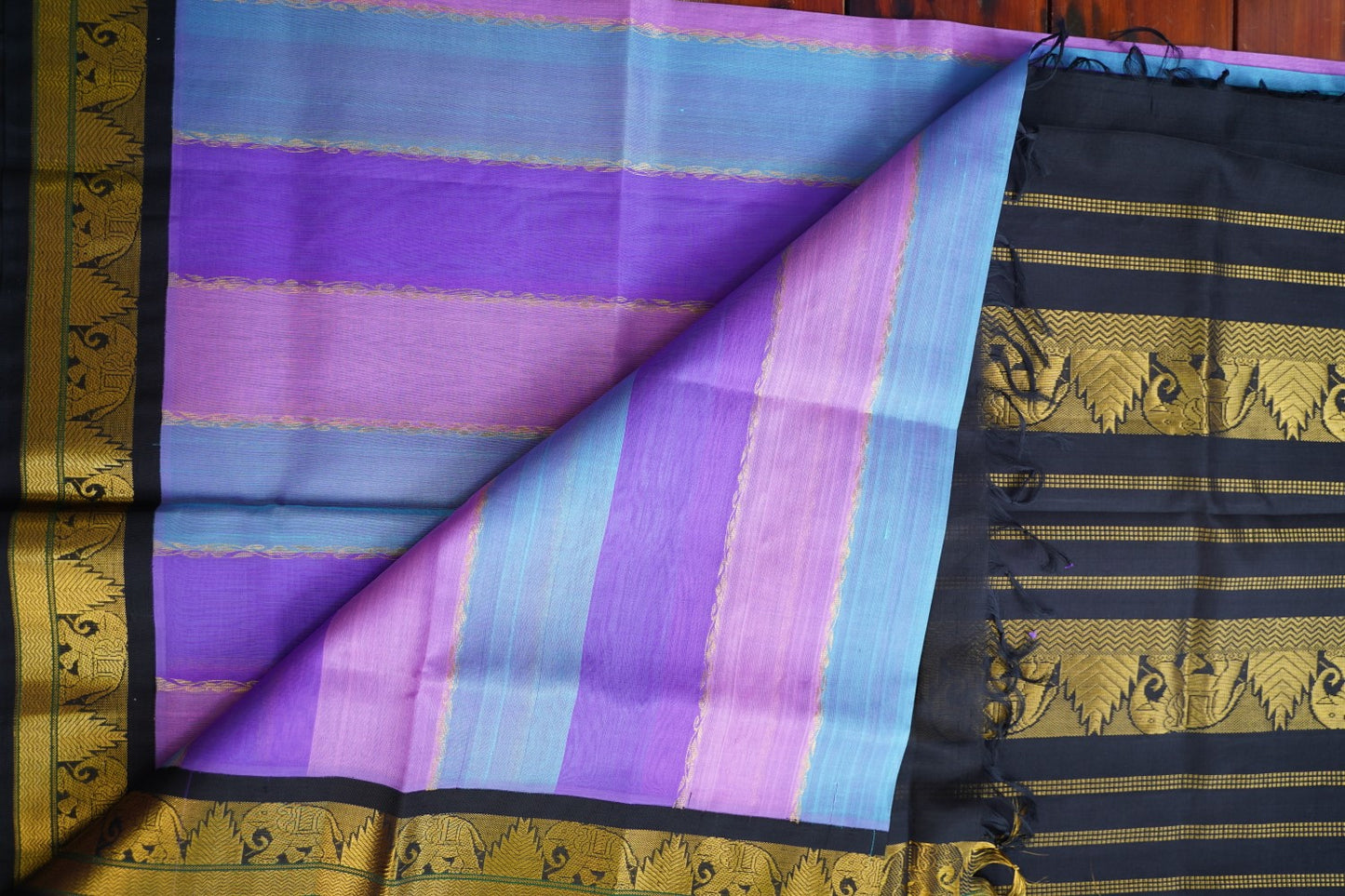 Kanchi Handloom Silk Cotton Saree-PC16322