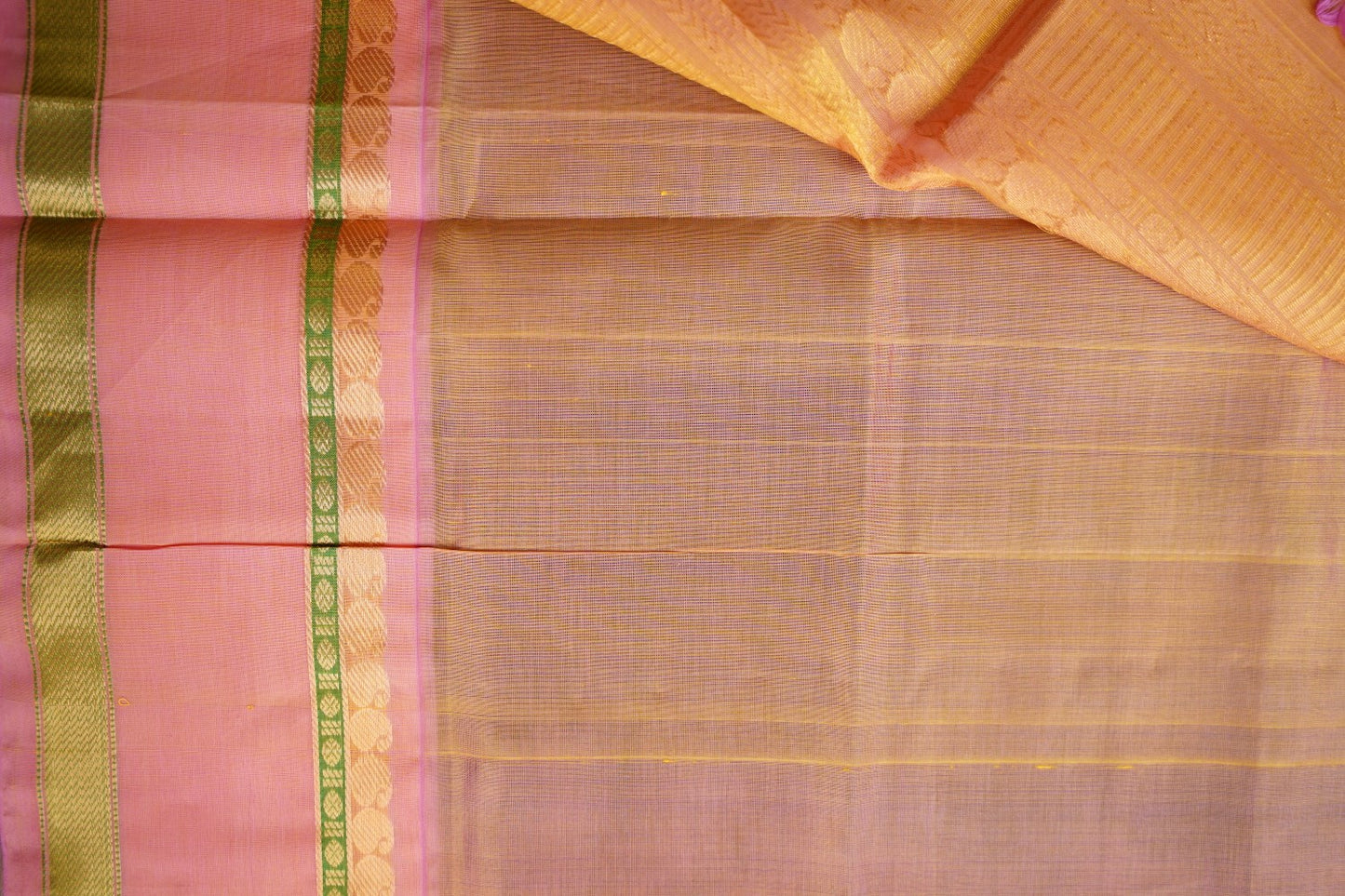 Kanchi Handloom Silk Cotton Saree pc16312