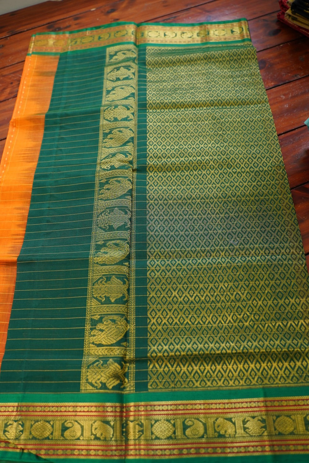 Kanchi Handloom Silk Cotton Saree PC17427