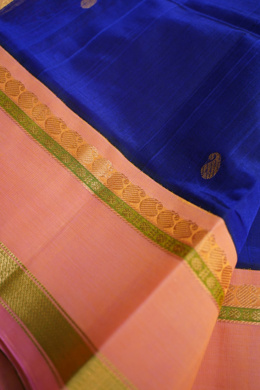 Kanchi Handloom Silk Cotton Saree pc16312