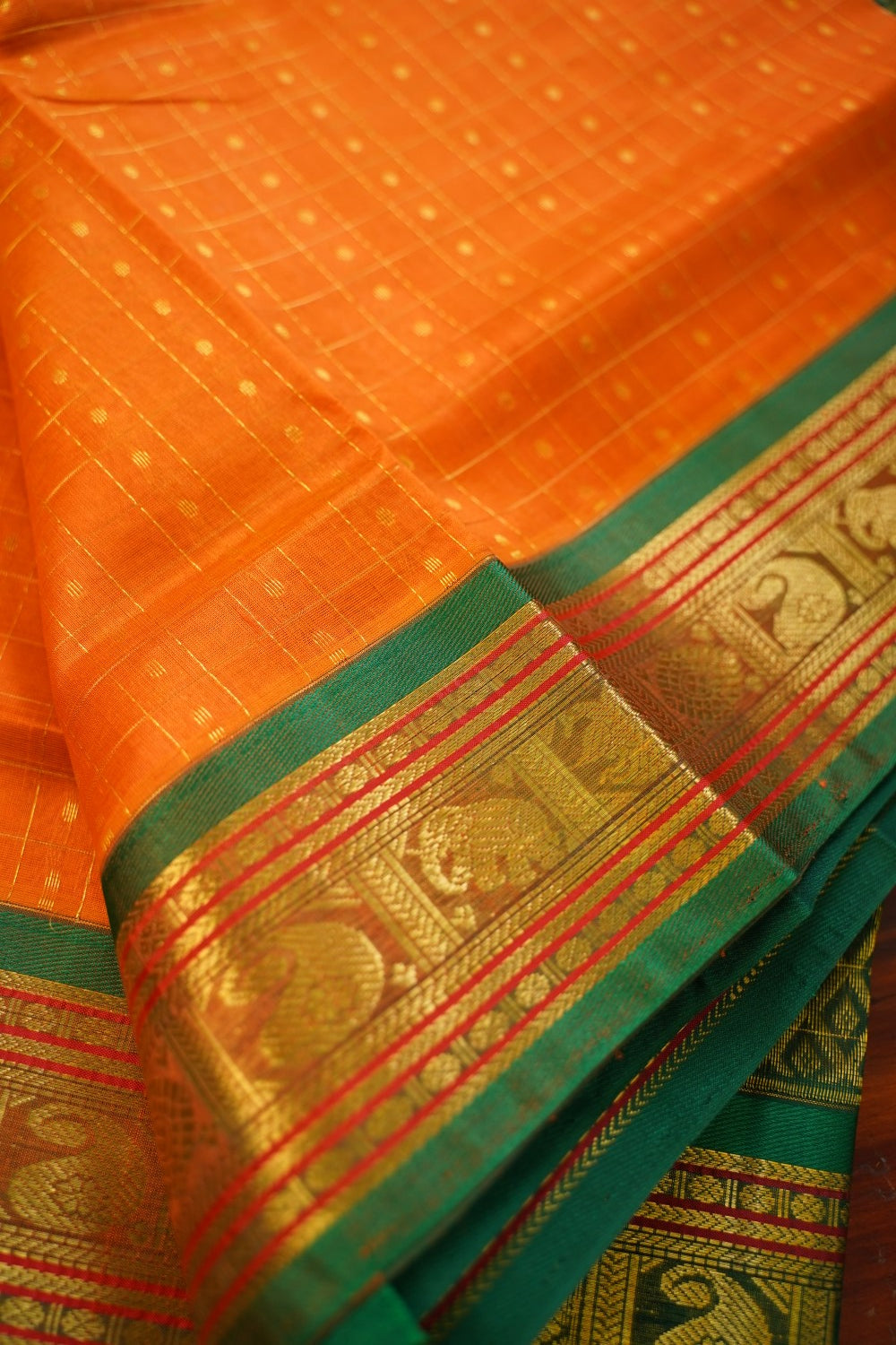 Kanchi Handloom Silk Cotton Saree PC17427