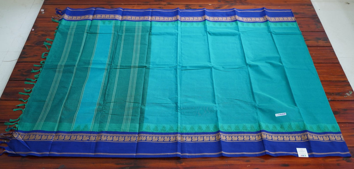 Chettinad handloom Cotton Saree PC14881
