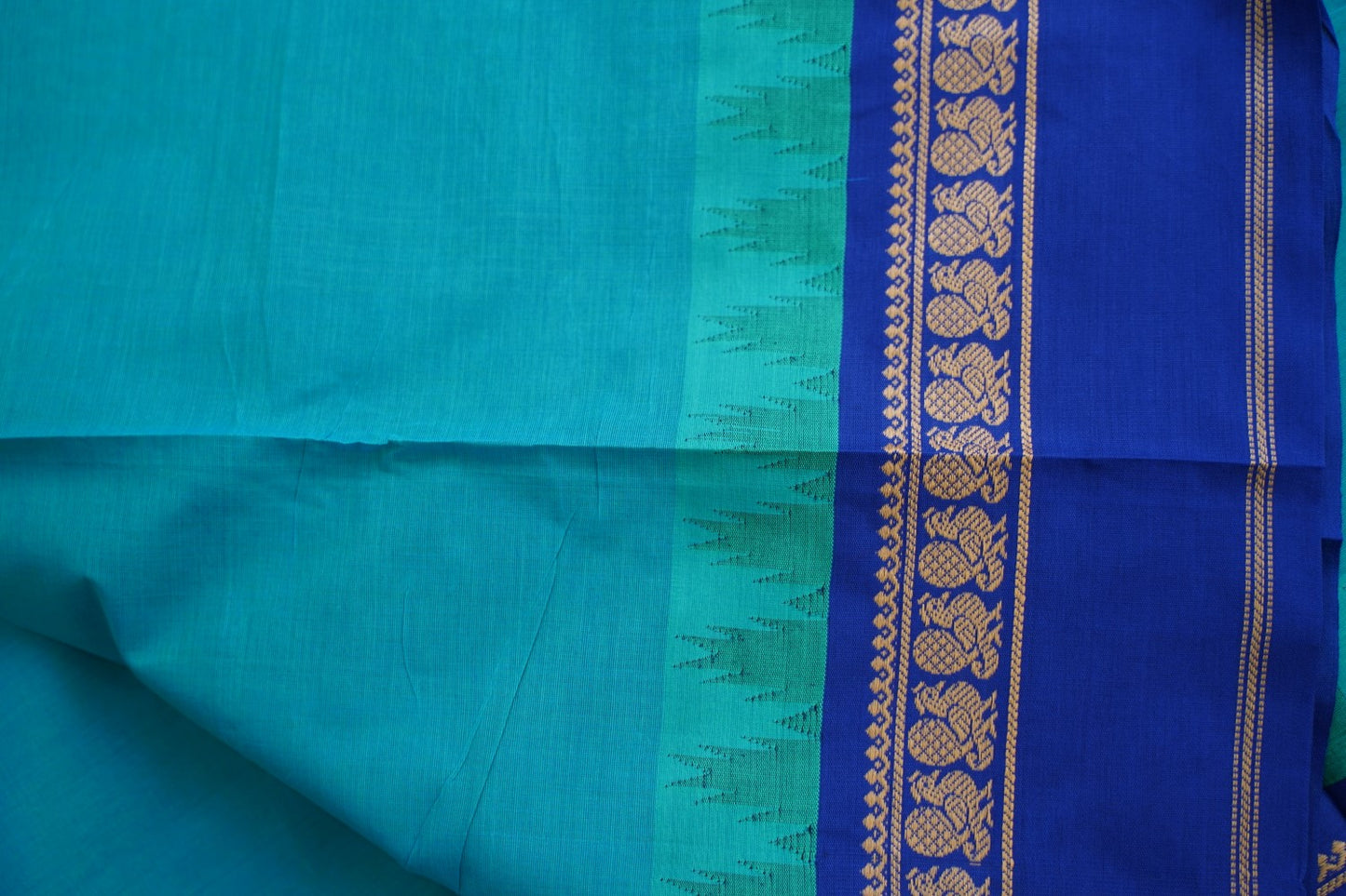 Chettinad handloom Cotton Saree PC14881