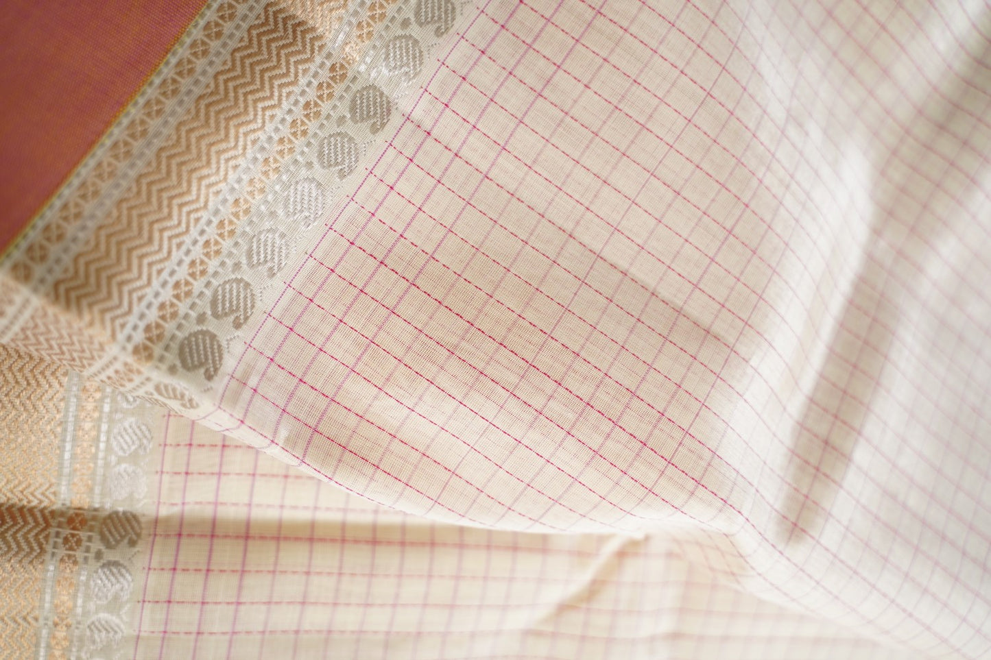 Kanchi Handloom Silk Cotton Saree pc16327