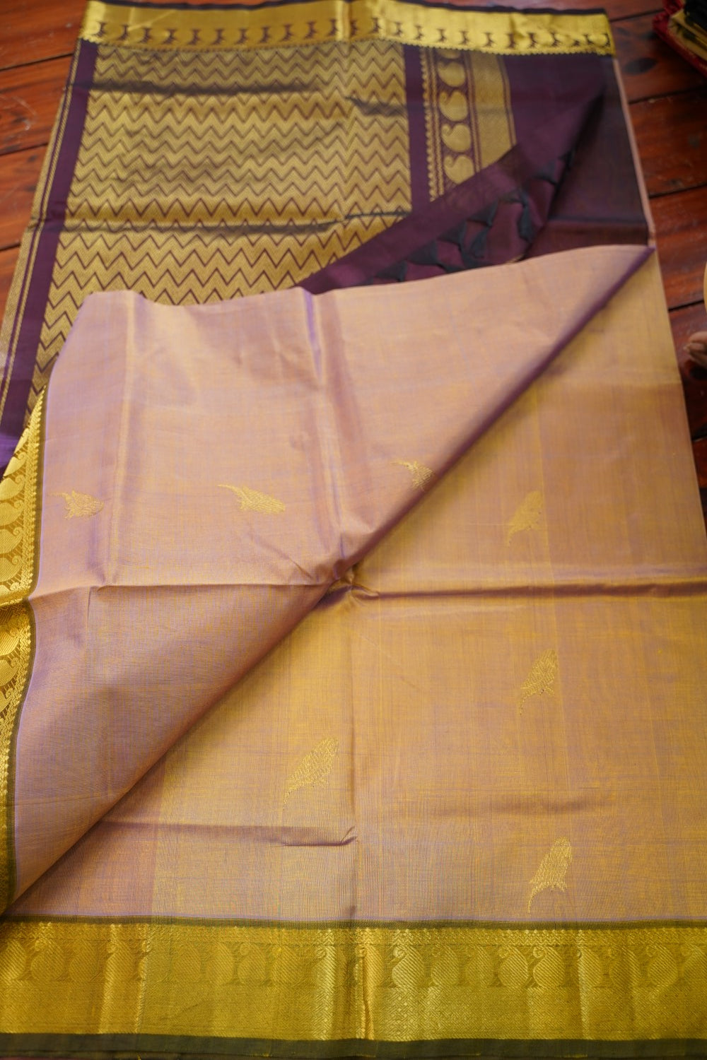 Kanchi Handloom Silk Cotton Saree PC17418