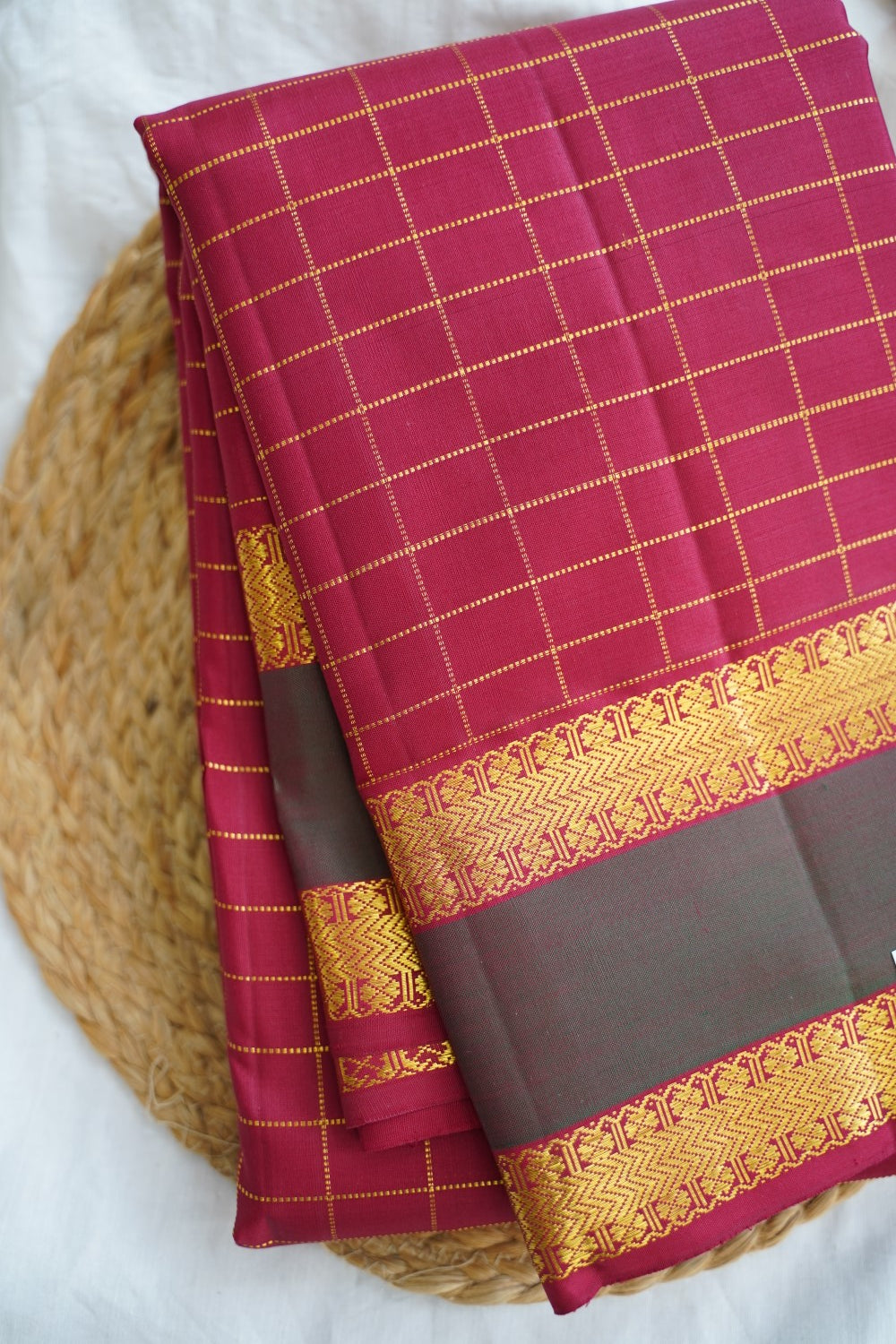 Pure Kanchi Silk Saree PC11923