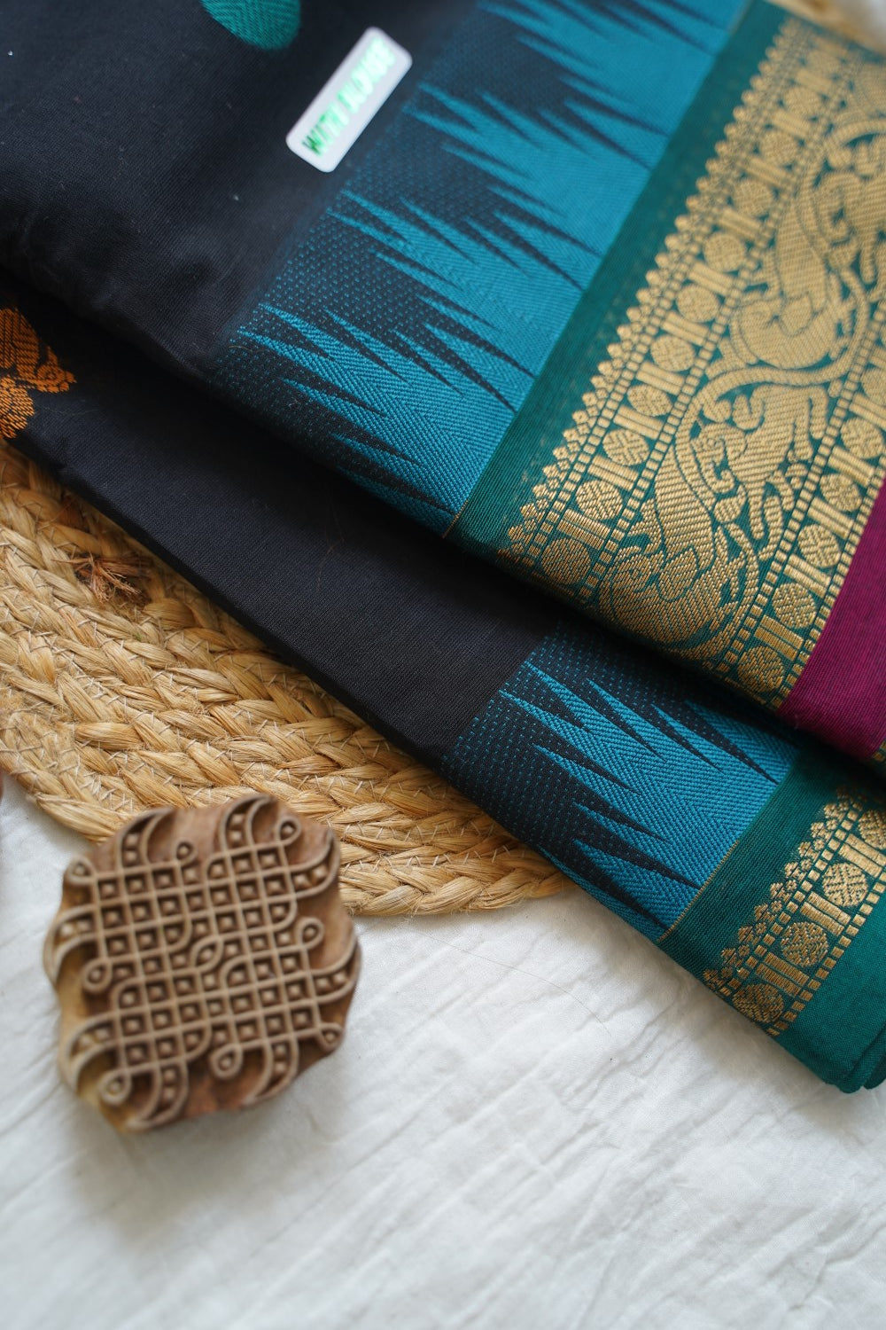 Chettinad handloom Cotton Saree PC16487
