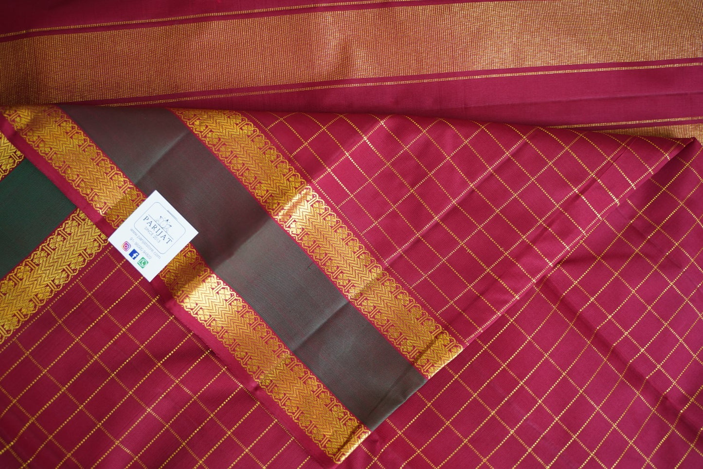 Pure Kanchi Silk Saree -PC14888