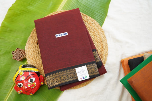 Chettinad handloom Cotton Saree PC17477