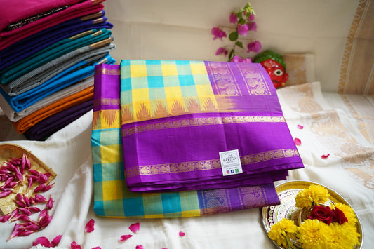 Kanchi Handloom Silk Cotton Saree PC11958