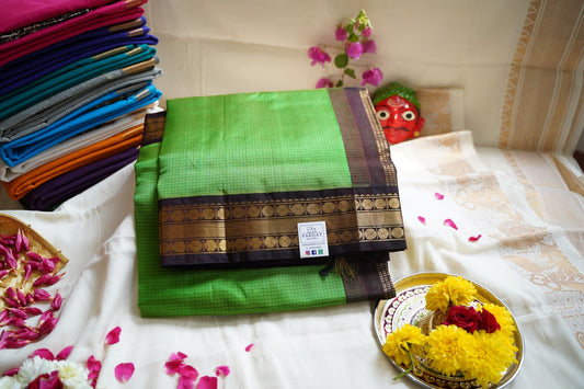 Kanchi Handloom Silk Cotton Saree PC11965