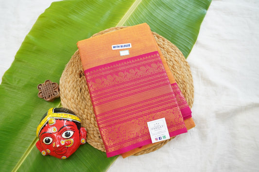 Chettinad handloom Cotton Saree PC17464