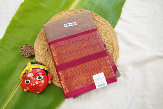 Chettinad handloom Cotton Saree PC17463