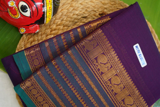 Chettinad handloom Cotton Saree PC17465