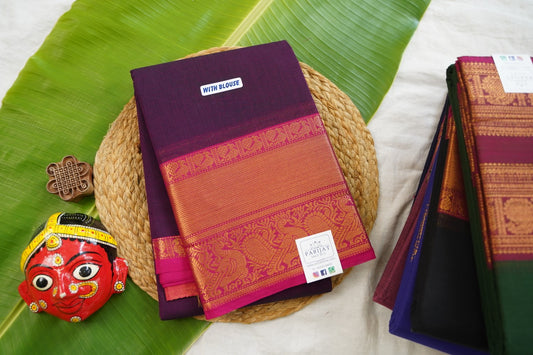 Chettinad handloom Cotton Saree PC17468
